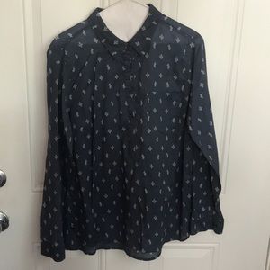 Gap, women’s cactus blouse. Size M.